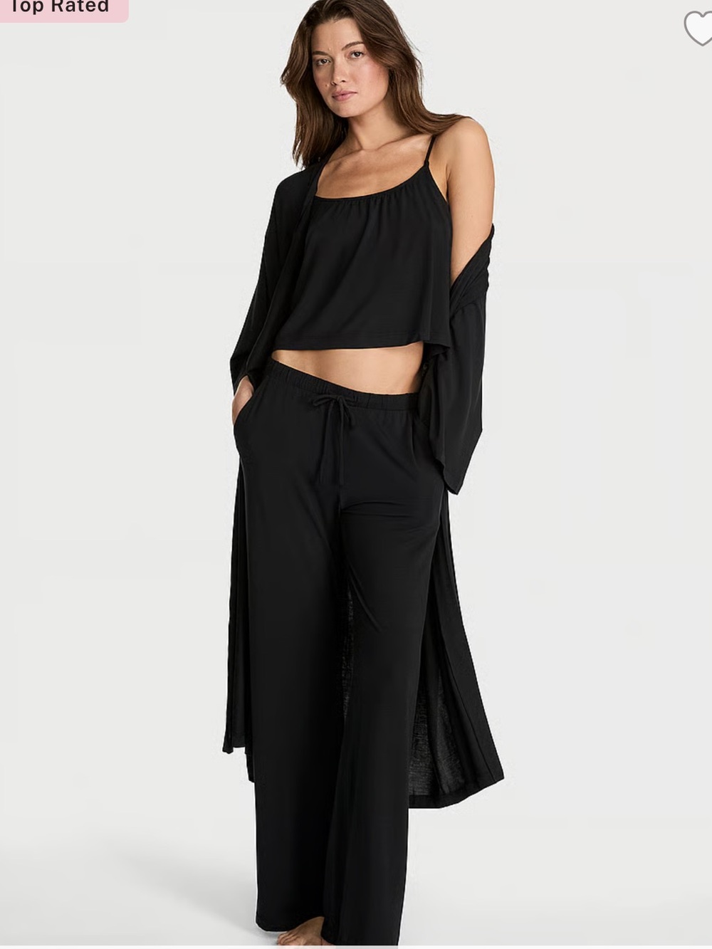 victoria’s secret so soft modal tank and pant set
